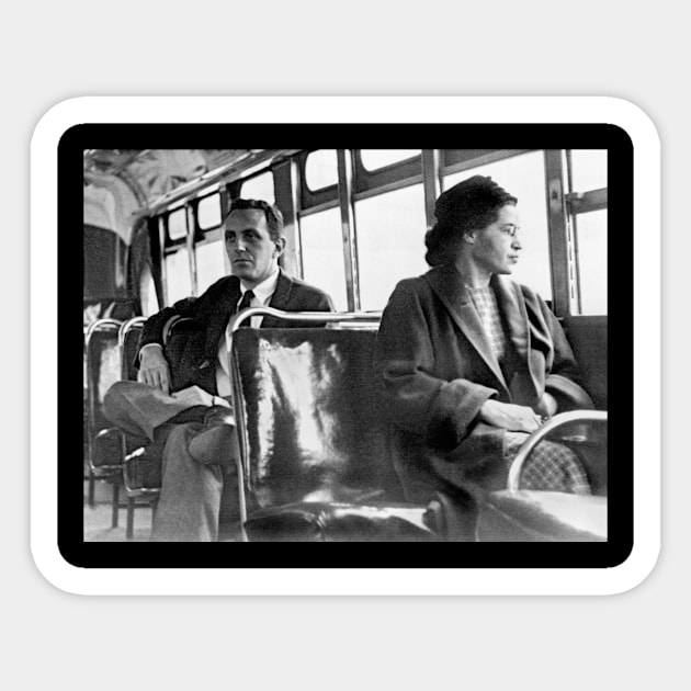 Rosa Parks Tostadora Fr Sticker by Zacharys Harris